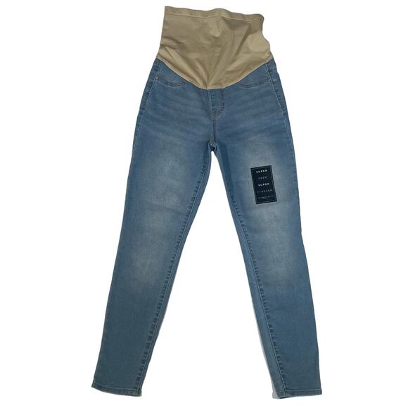 Celebrity Pink Maternity Jeans Small Skinny Ankle Mommy Chic Soft Stretch NWT - Picture 1 of 12